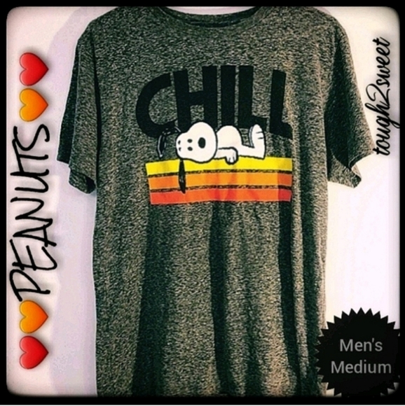 Peanuts Other - 🖤FIRM🧡PEANUTS RETRO SNOOPY "CHILL" MEN'S MED🧡🖤